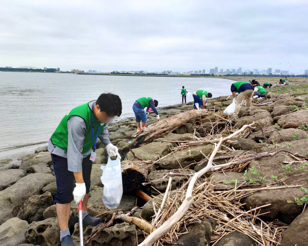 伊藤園「Green Tea for Good」|都立葛西海浜公園 野鳥観察・清掃活動
