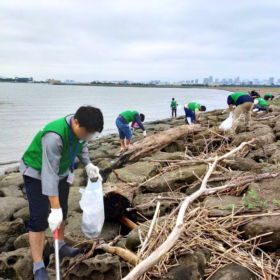 伊藤園「Green Tea for Good」｜都立葛西海浜公園 野鳥観察・清掃活動