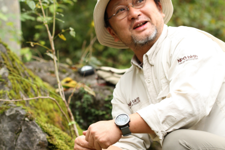 フジテレビ「ノンストップ！」で植物について解説したNPO birthレンジャー・環境教育部の蜂須賀